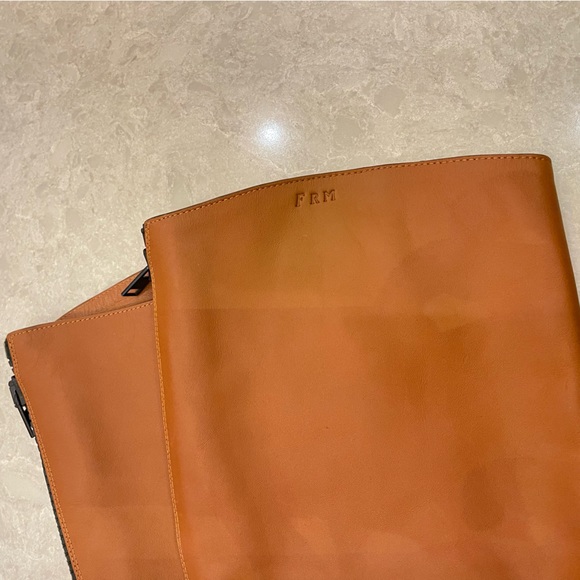 FRAME Le Ramsey Knee High Boot In Tobacco Size 39 - Picture 15 of 17